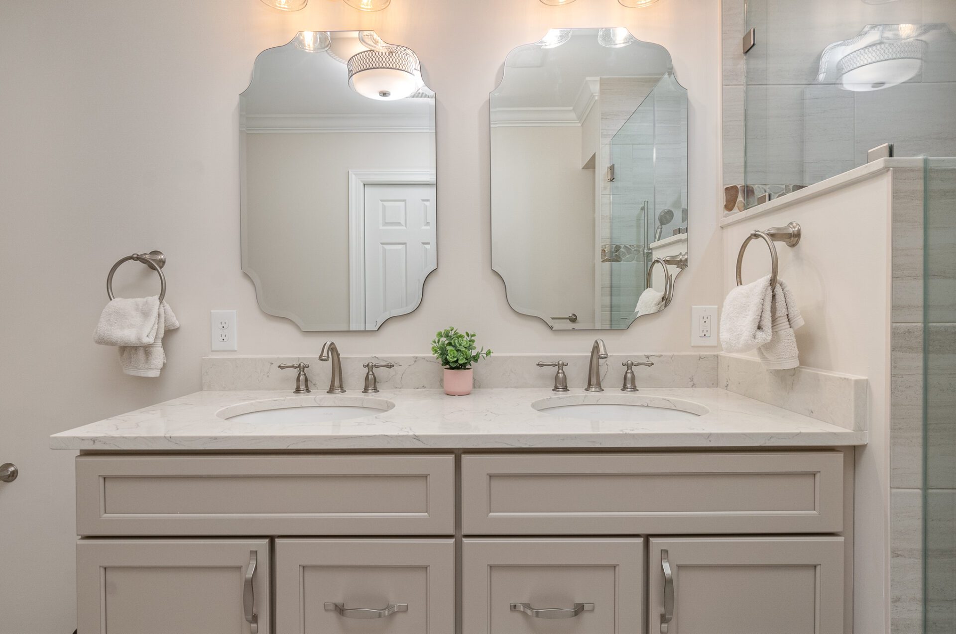 Sophisticated bathroom